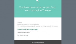 "Template 2" email template