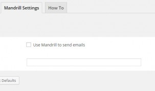 Mandrill Settings