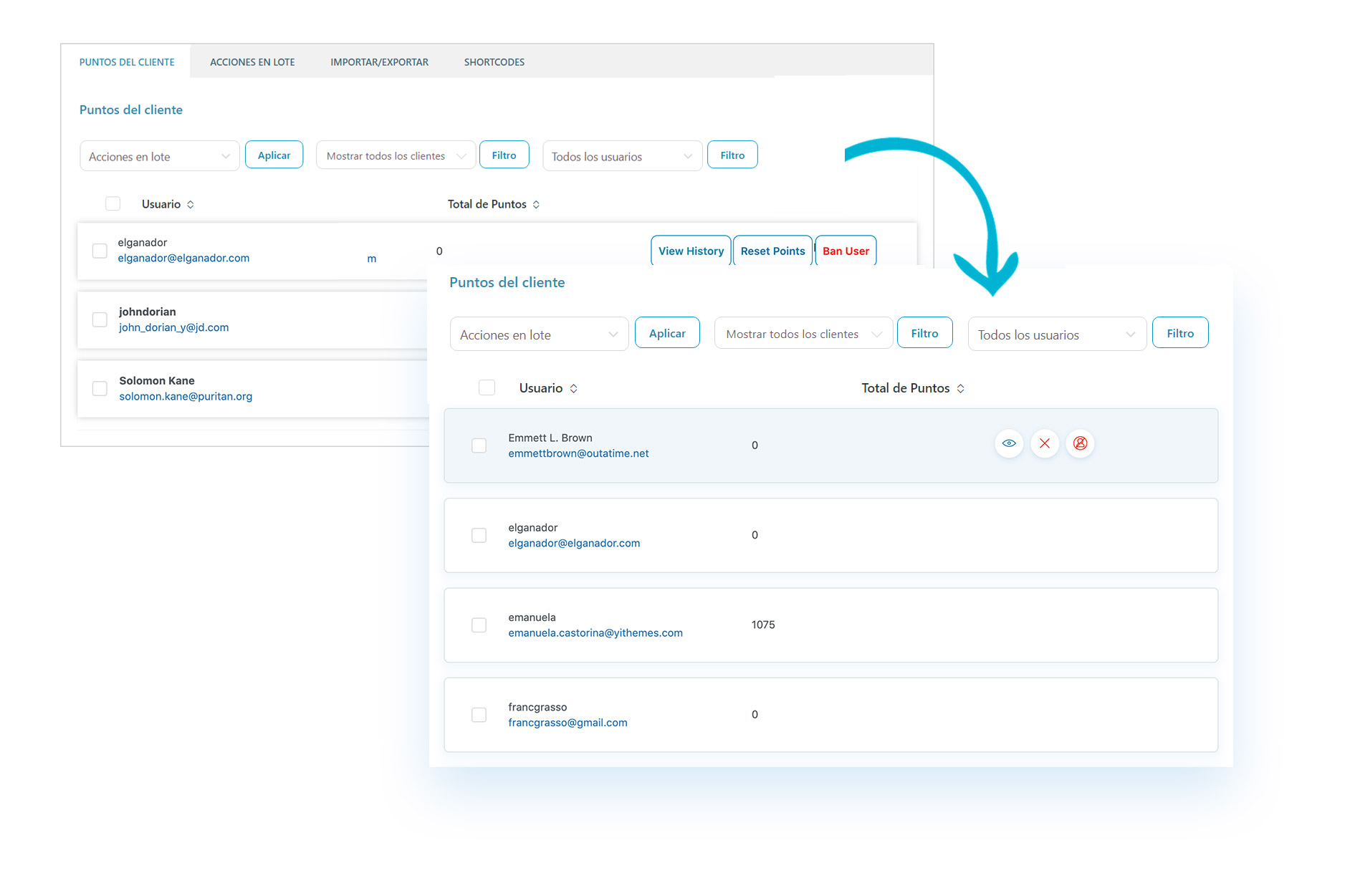Nueva UX y refactorización del código