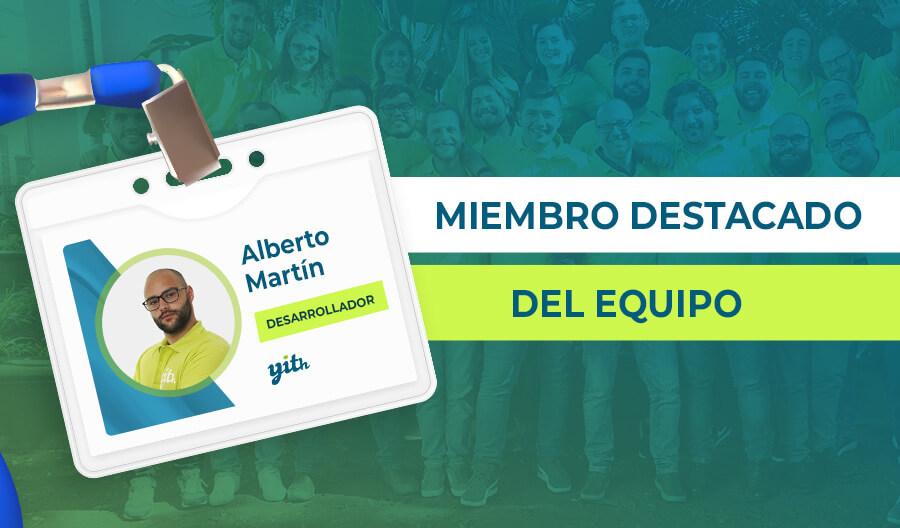 Miembro destacado del equipo; Alberto, el desarrollador con su pueblo por bandera 
