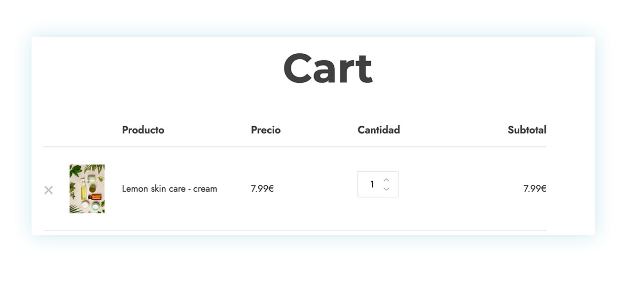 Producto añadido al carrito