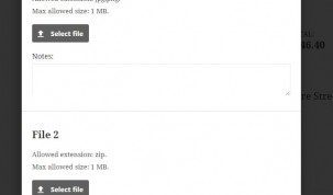 Upload file
