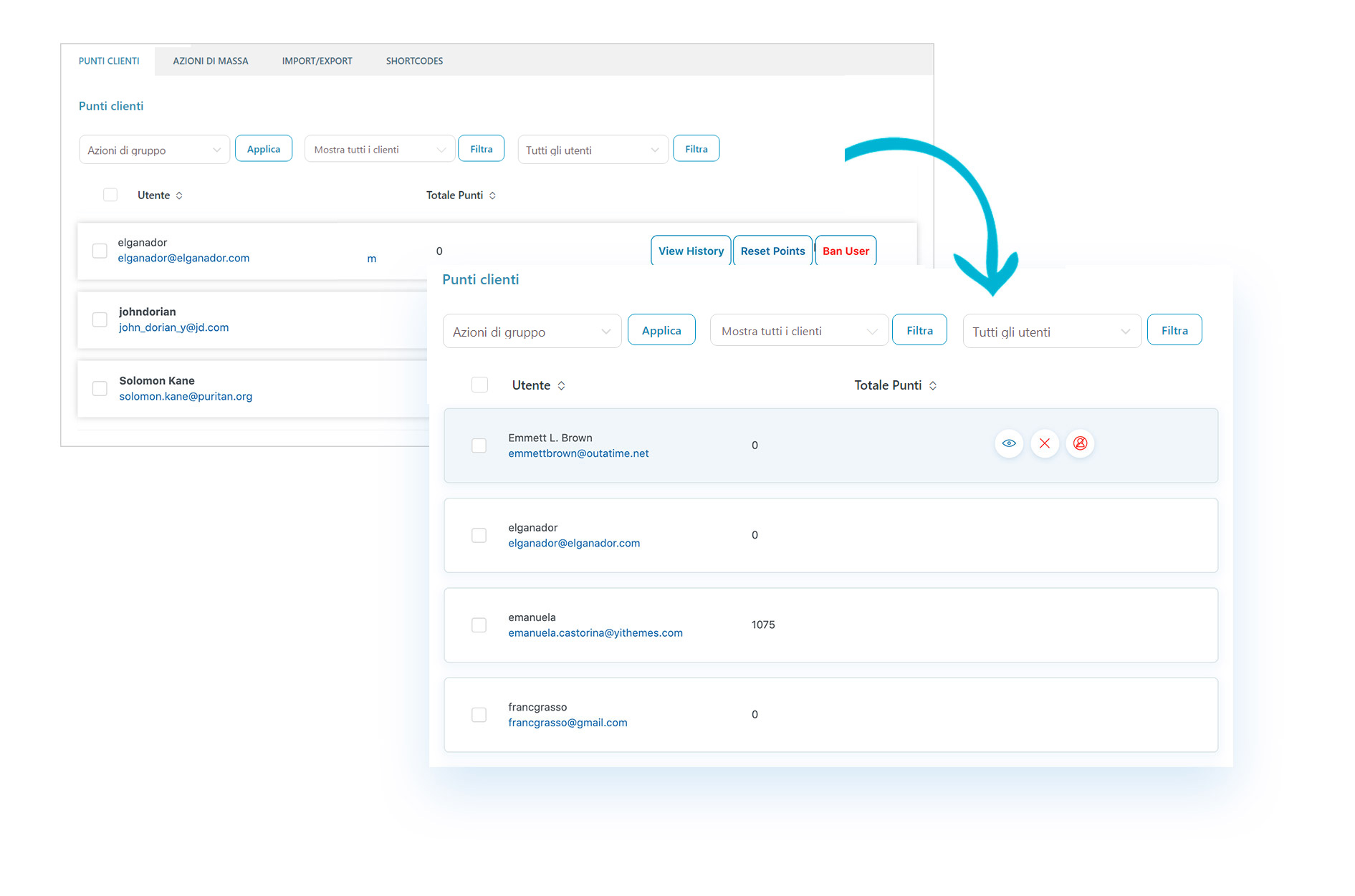 Nuova UX e refactoring del codice