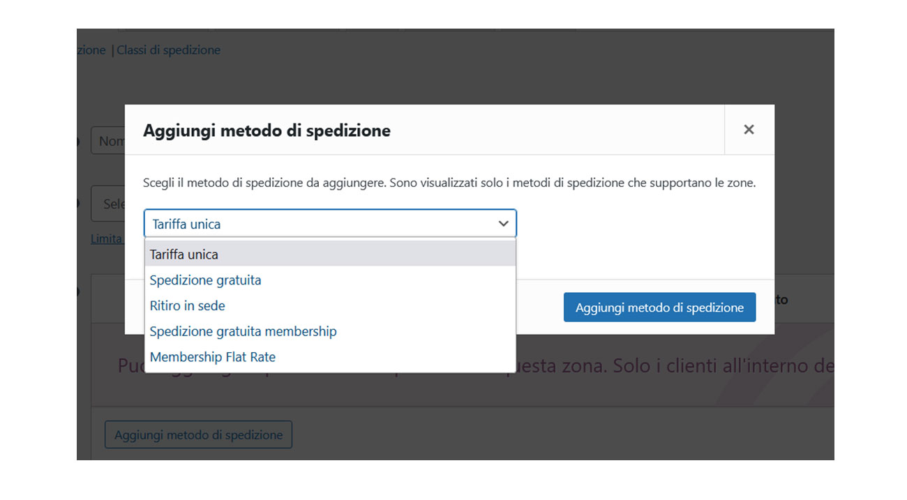 Spedizione gratuita membership