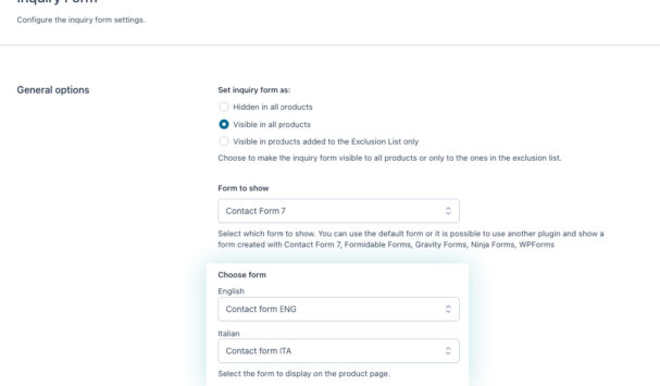 WPML integration