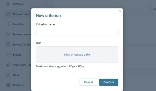 Review criteria