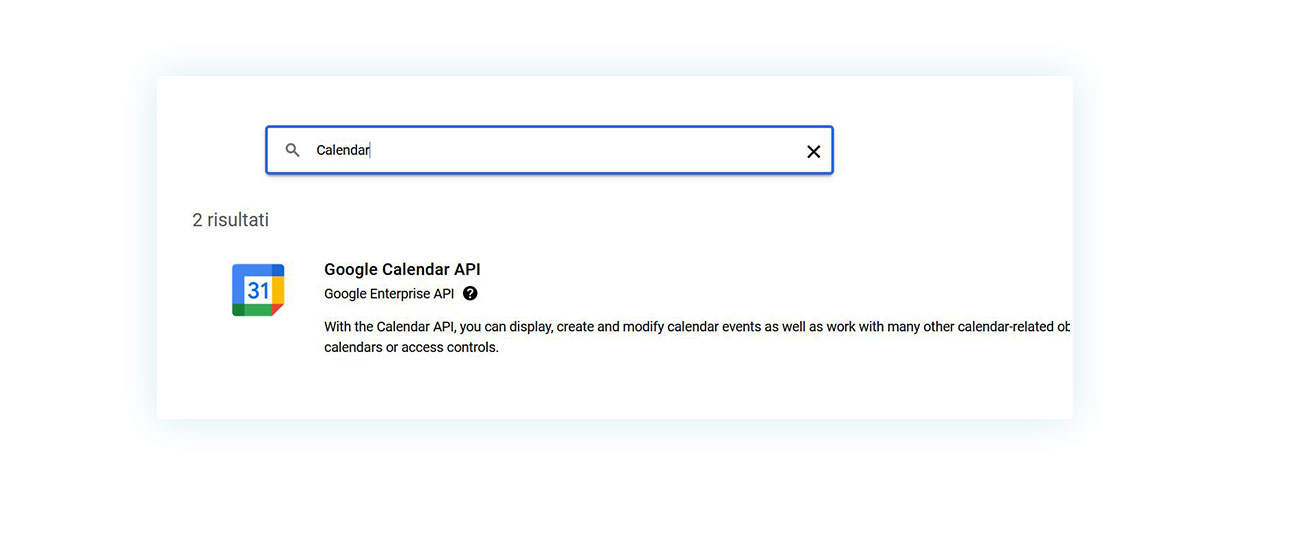 Google Calendar API