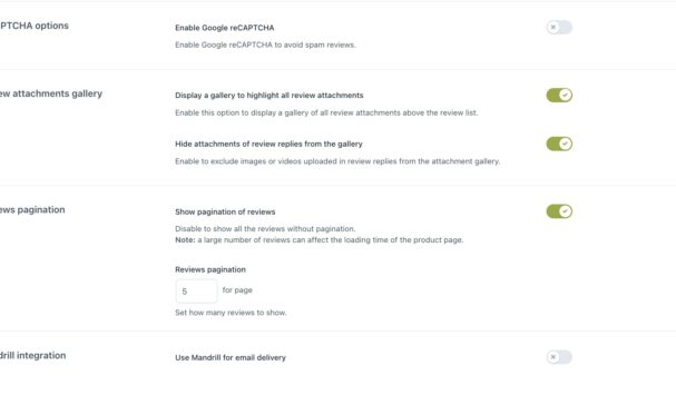 General options 2/2