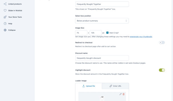 General settings