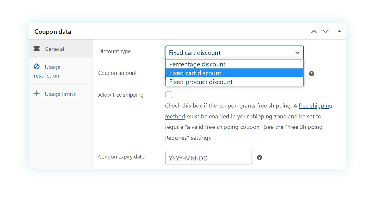 Discount type