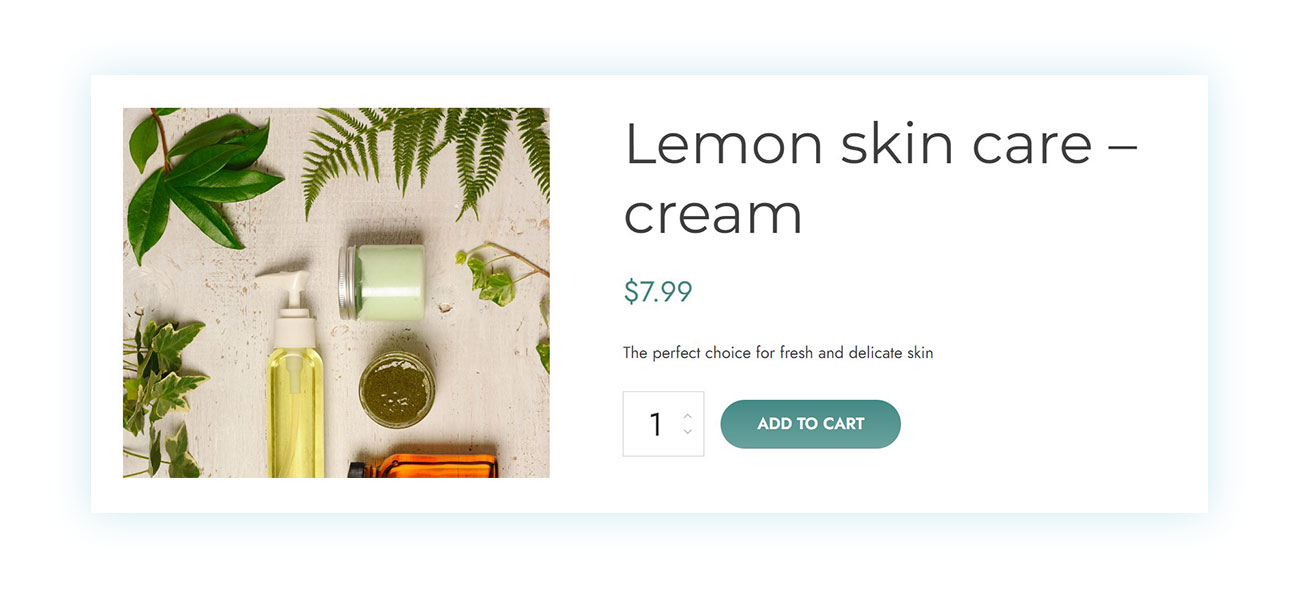 Product example