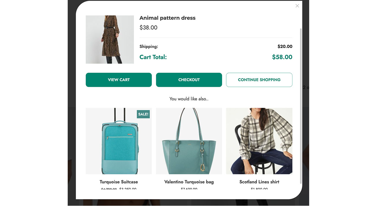Popup example