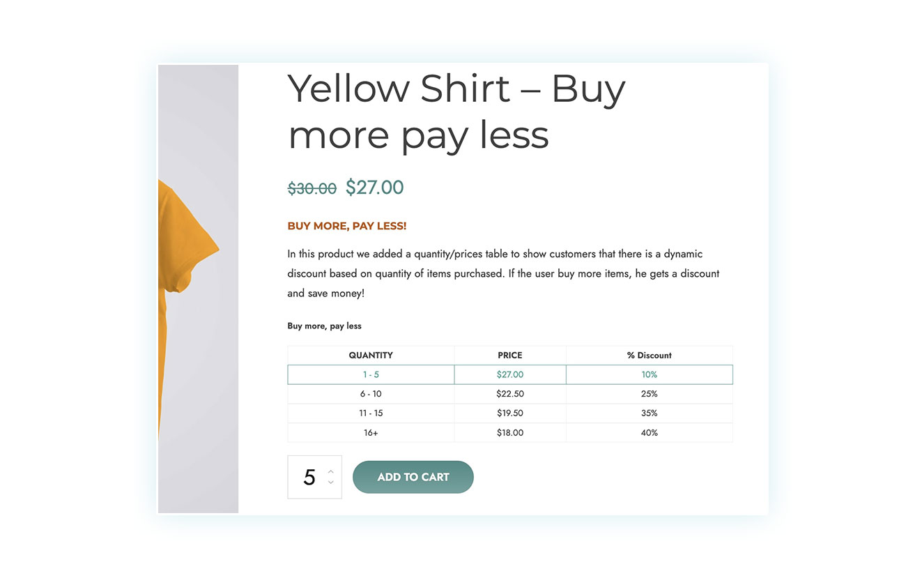 Product page