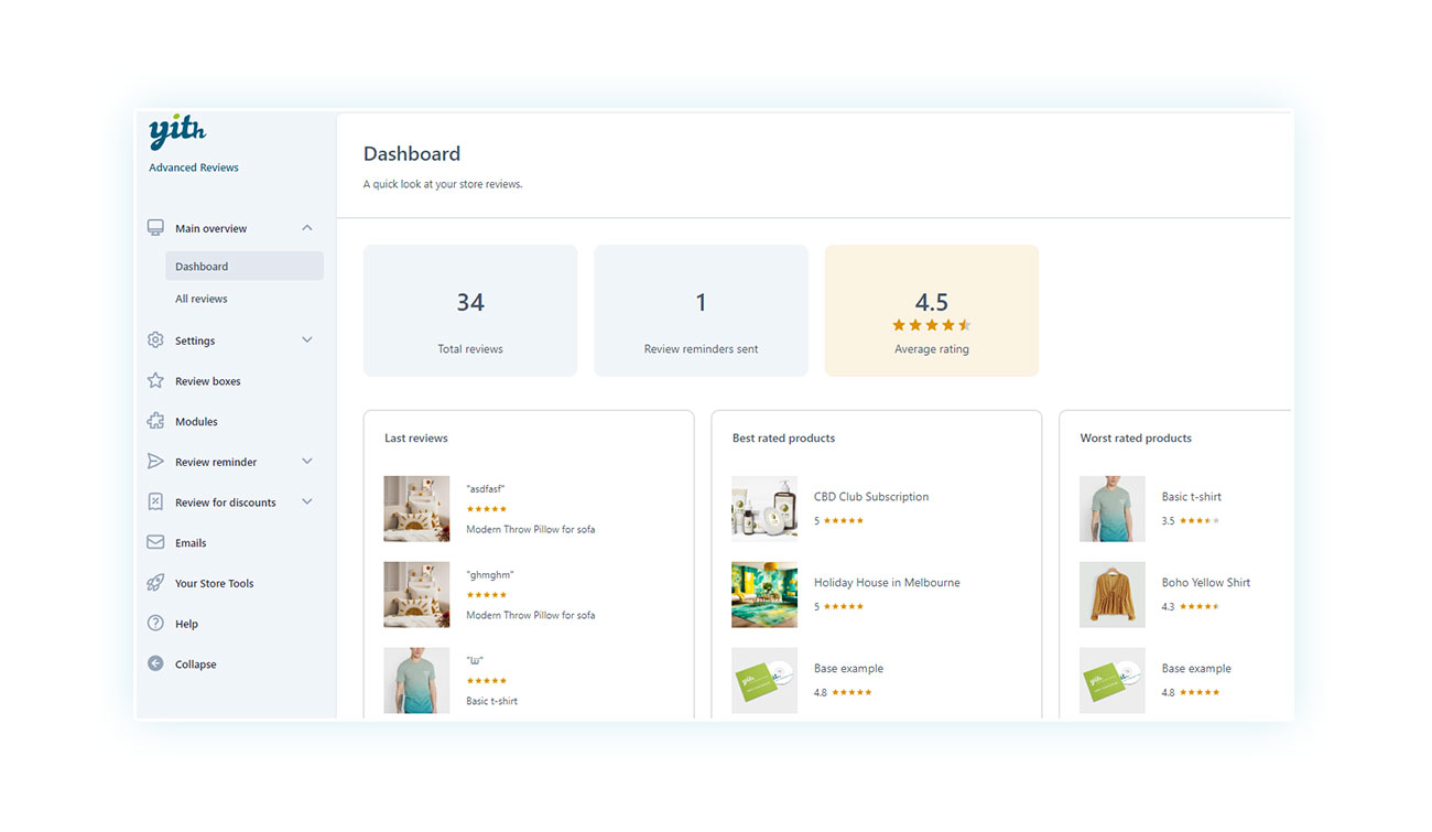 Plugin Dashboard